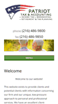 Mobile Screenshot of patriotcpa.com